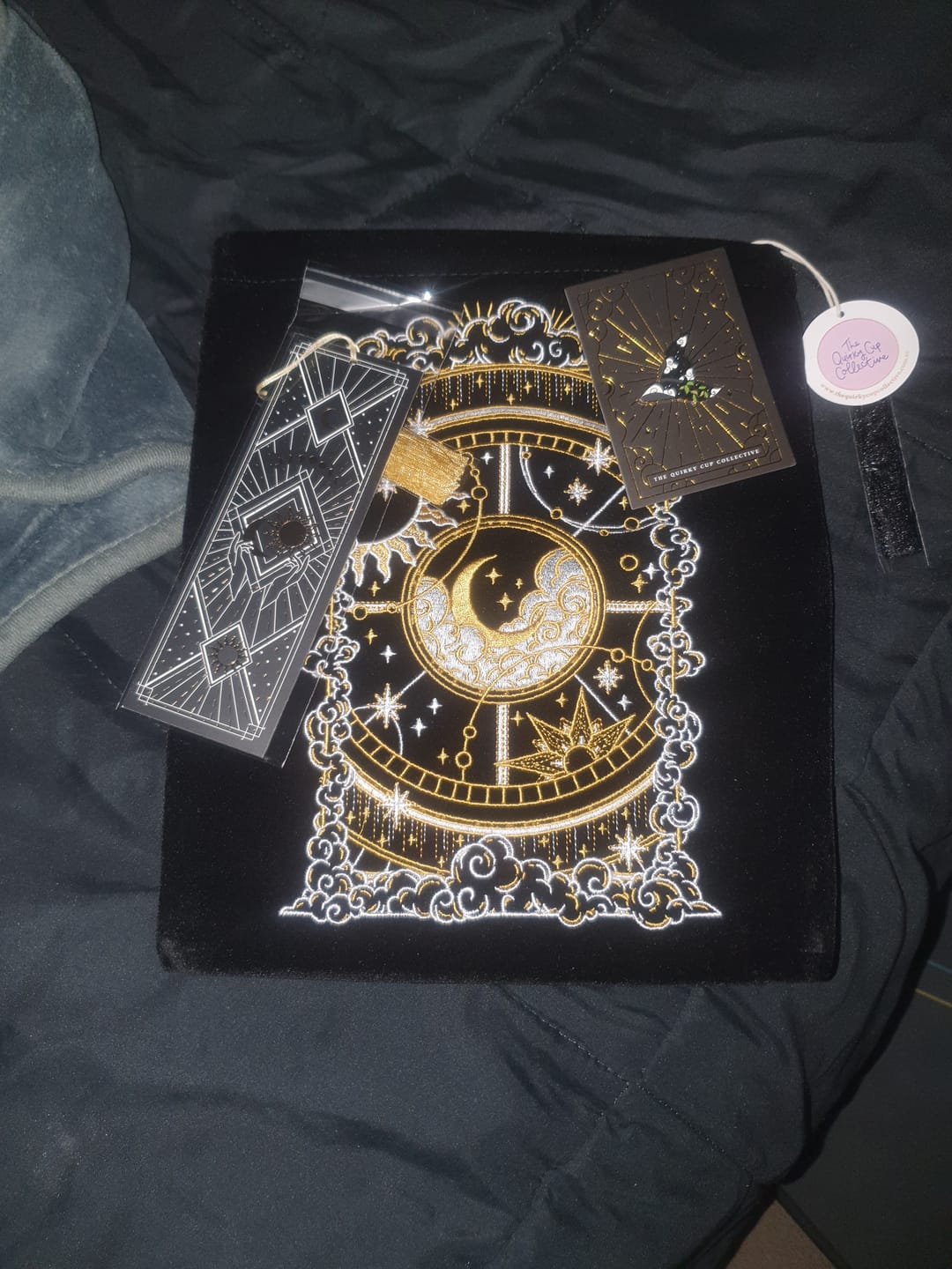 Customer photo review of Otherworldly Book Sleeve- Black