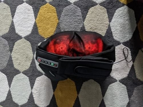 Customer photo review of Back Neck And Shoulder Massager