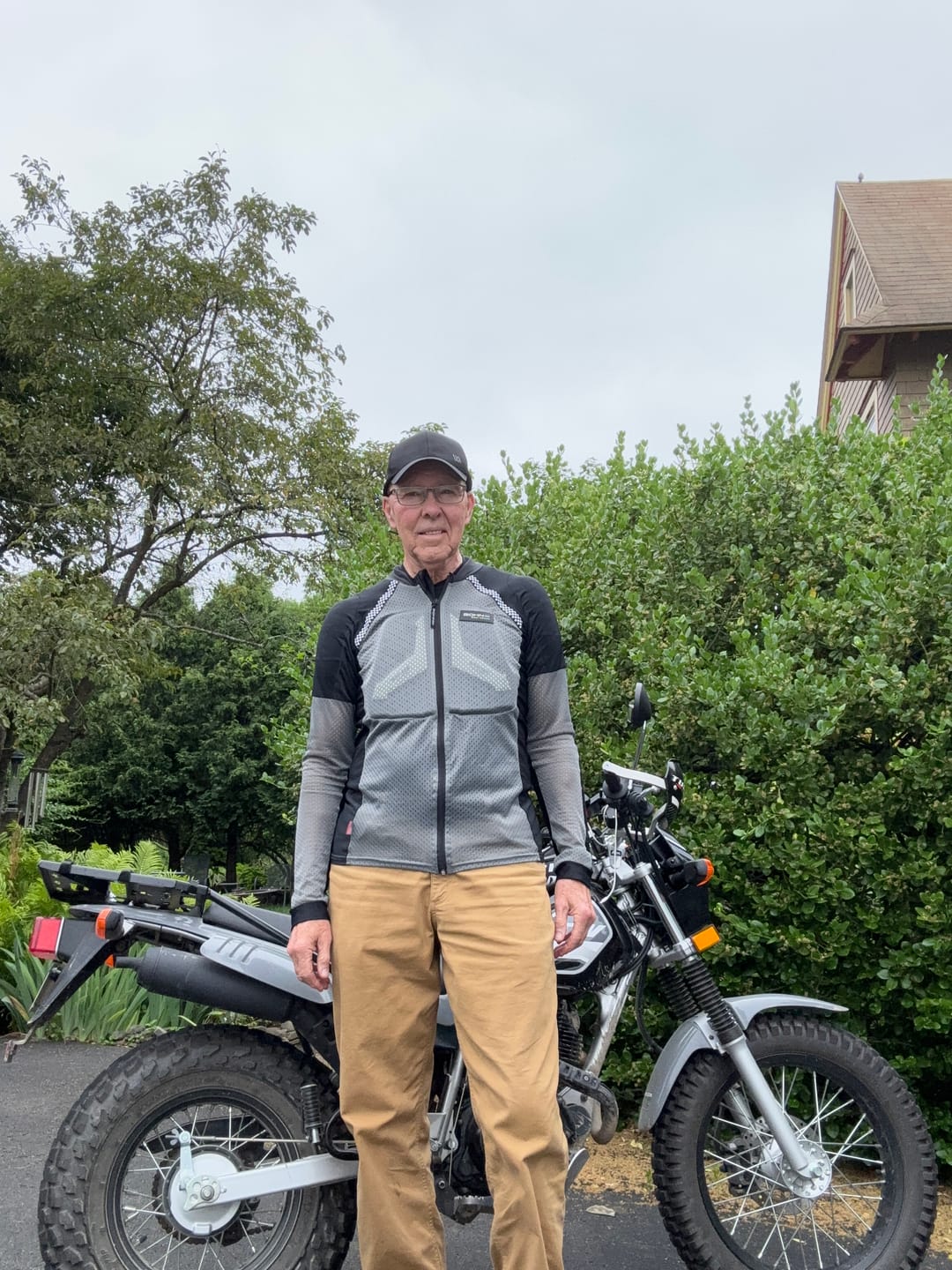 Customer photo review of Airtex™ "Adventure" Motorcycle Shirt w/ Chest Protection