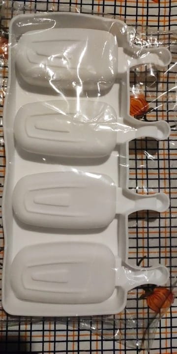Customer photo review of Food Grade Silicone Popsicle Molds