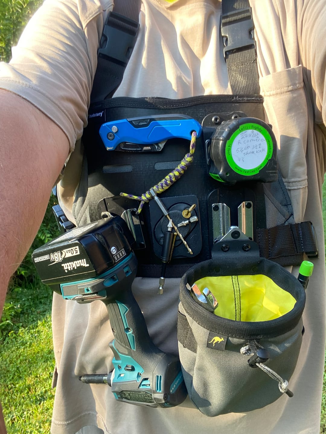Customer photo review of ModRig | Modular Tool Chest Rig