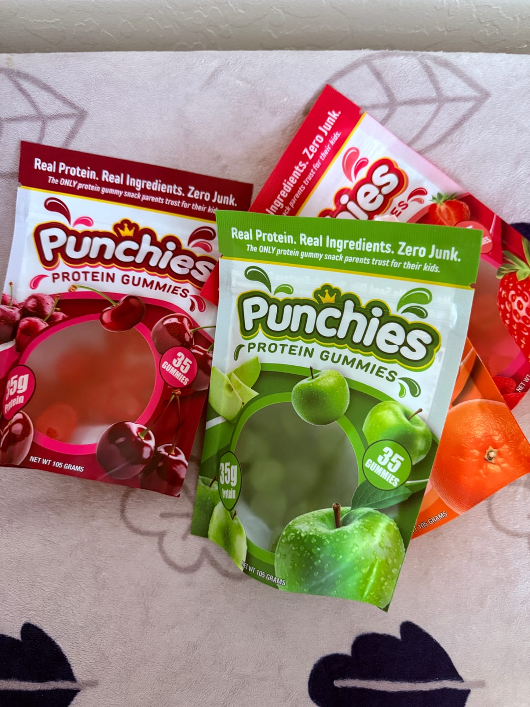 Customer photo review of Protein Gummies for Kids