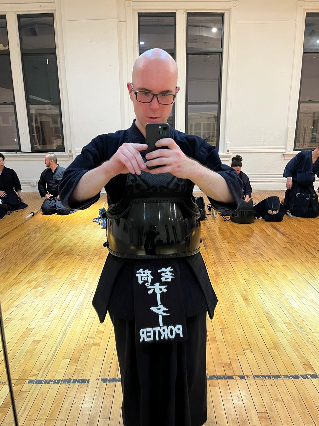 Customer photo review of *SPECIAL OFFER!* - 'VANGUARD MYRMIDON' Super Protective GUARD-STITCH KendoStar Bogu Set