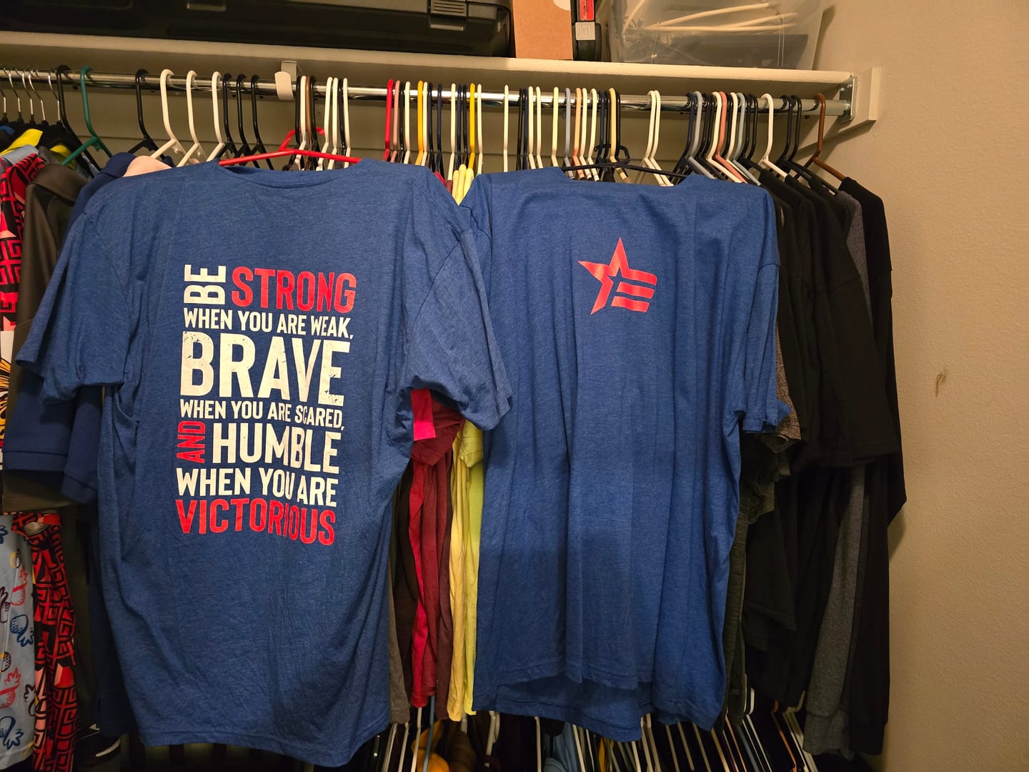 Customer photo review of Rogue Tee