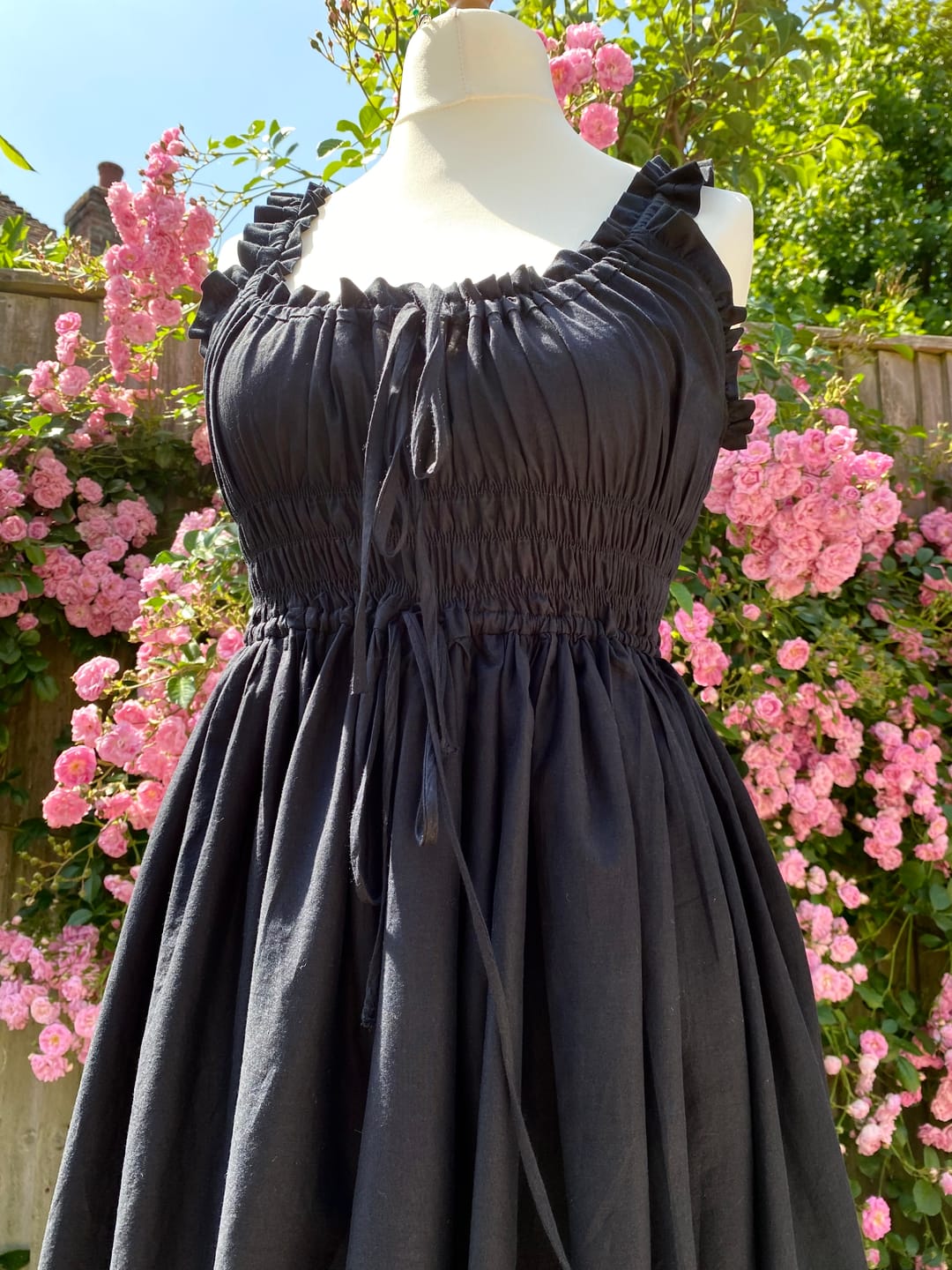 Customer photo review of Plain 100% Cotton Lawn Fabric