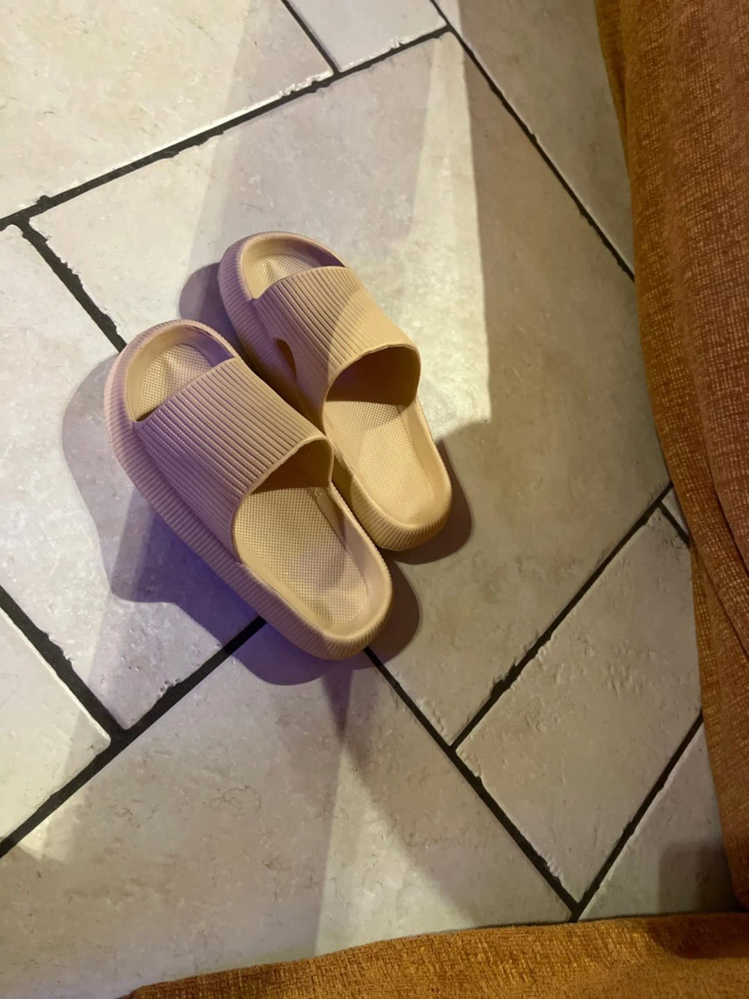 Customer photo review of The Snuggi Slippers™