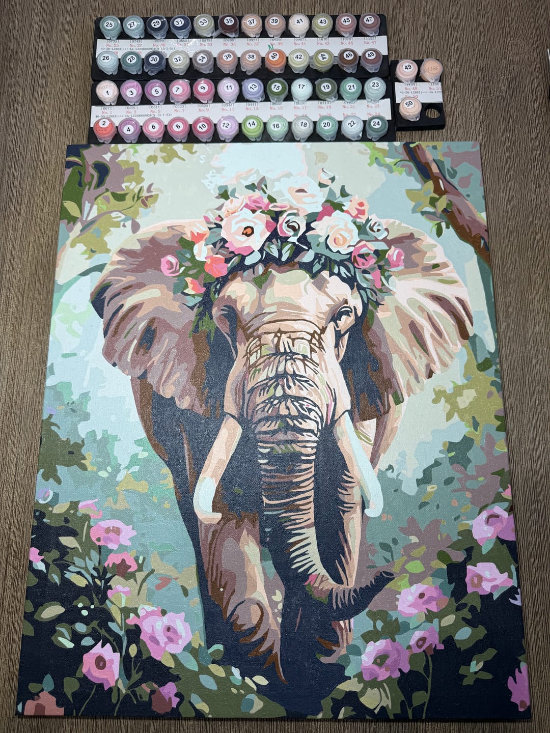Customer photo review of Flower Crowned Elephant
