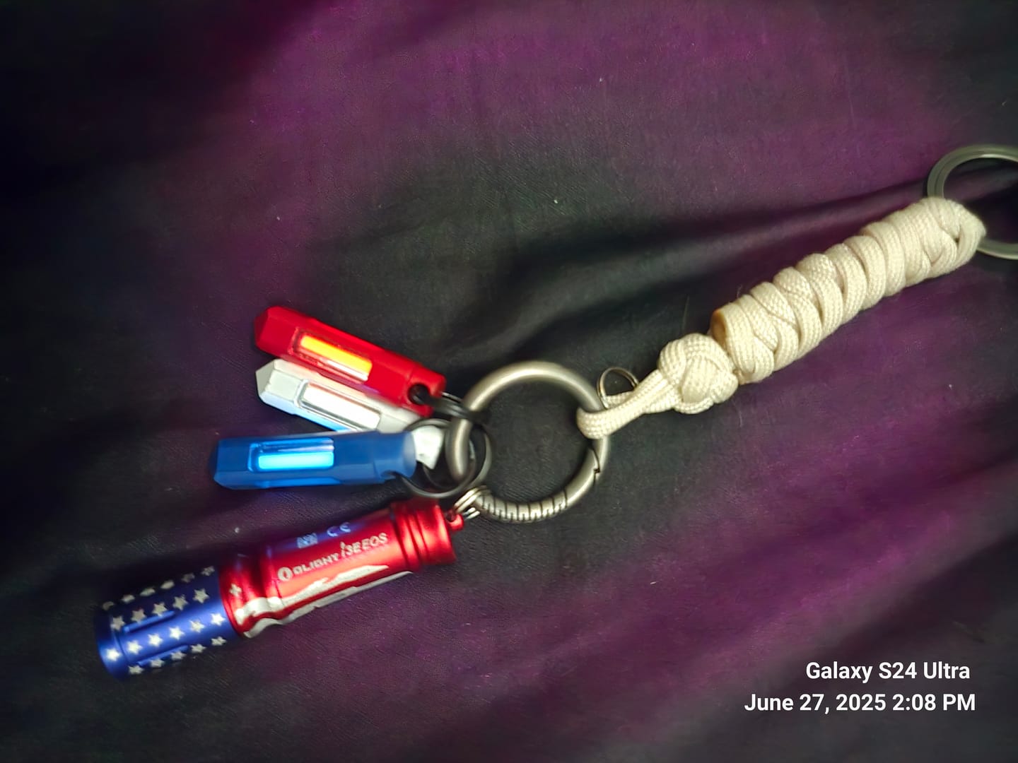 Customer photo review of MONOCHROME LIMITED DROP: Blue Fob, 2025