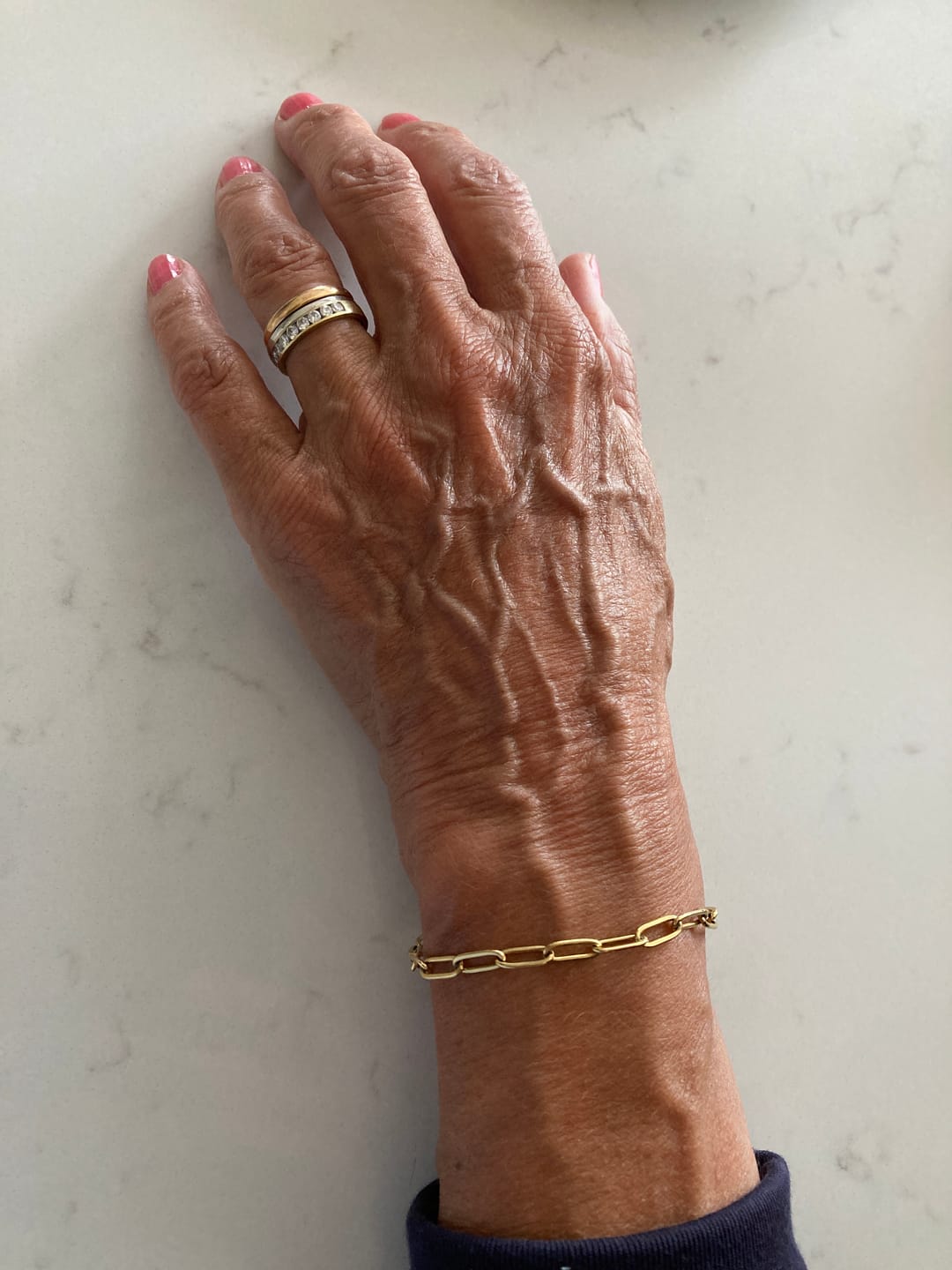 Customer photo review of Paperclip Bracelet