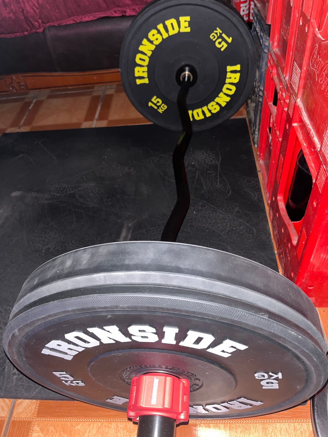 Customer photo review of Disco Olímpico Pro Bumper IRONSIDE (KG)