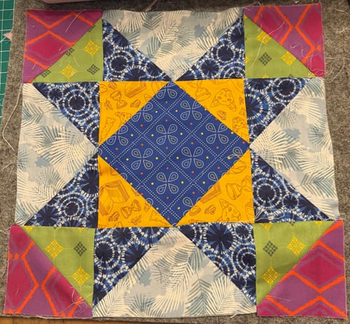 Customer photo review of Mrs Quilty Subscription Box 2