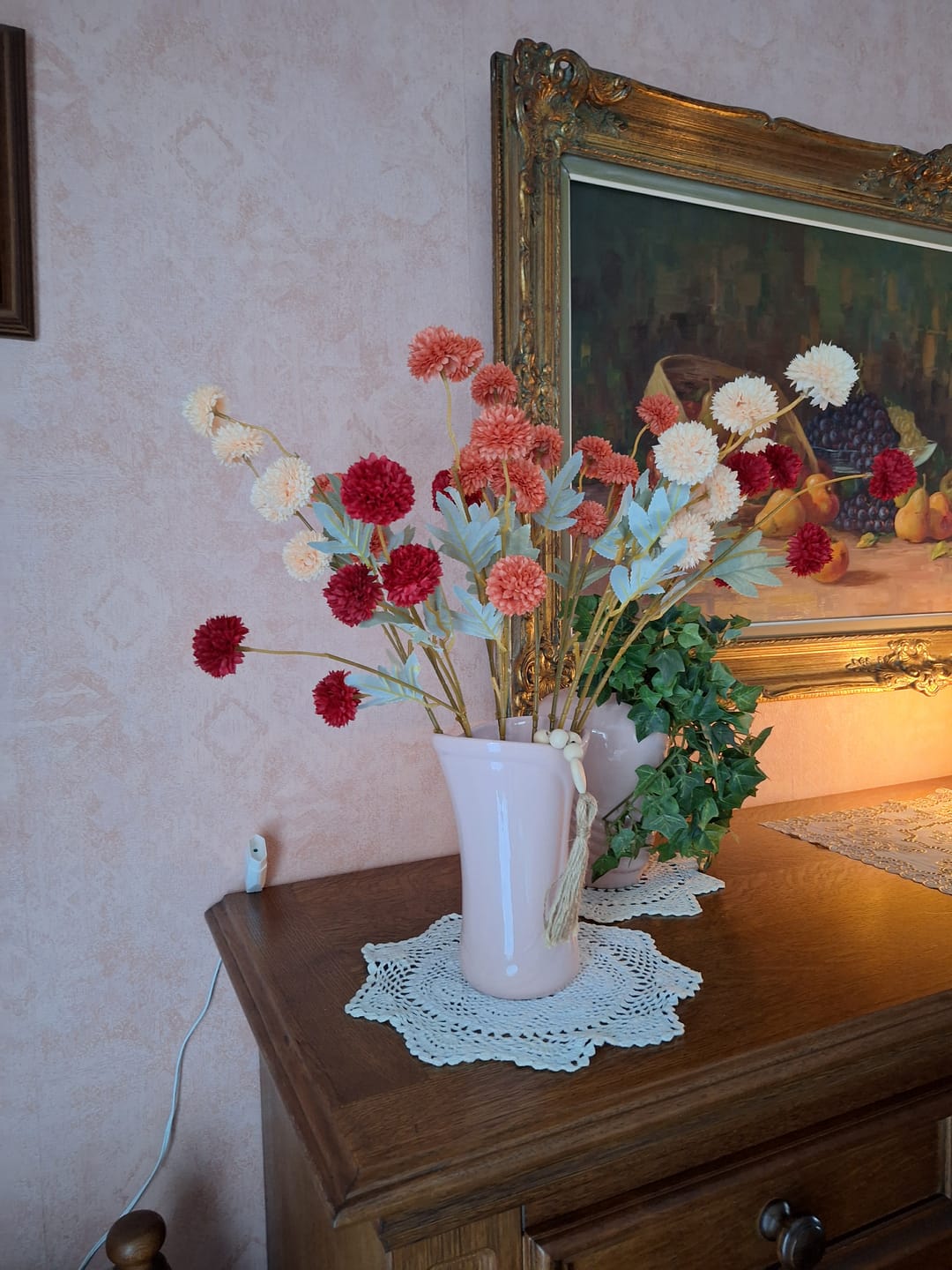 Customer photo review of Zijden Kiku Bloemen - Mix