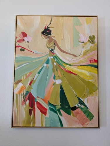 Customer photo review of Modern Abstract Painting #ABAV519