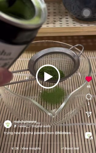 Customer video review of Kagoshima Tea Hime Sakamoto