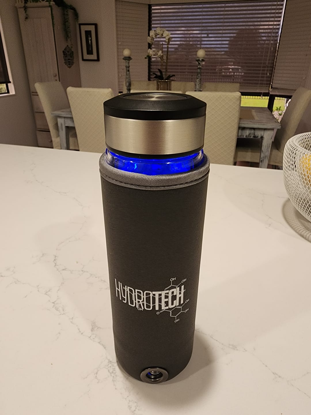 Customer photo review of Hydrogen Water Bottle