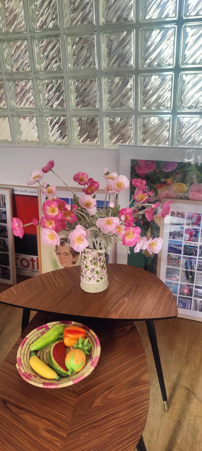 Customer photo review of Fleurs de Poppy - Mélange rose (10 tiges)