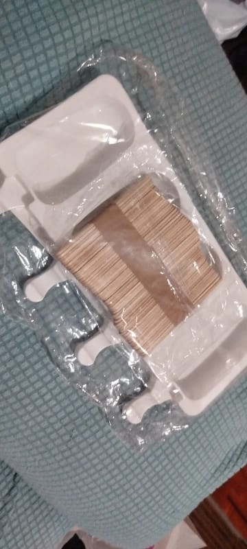 Customer photo review of Food Grade Silicone Popsicle Molds