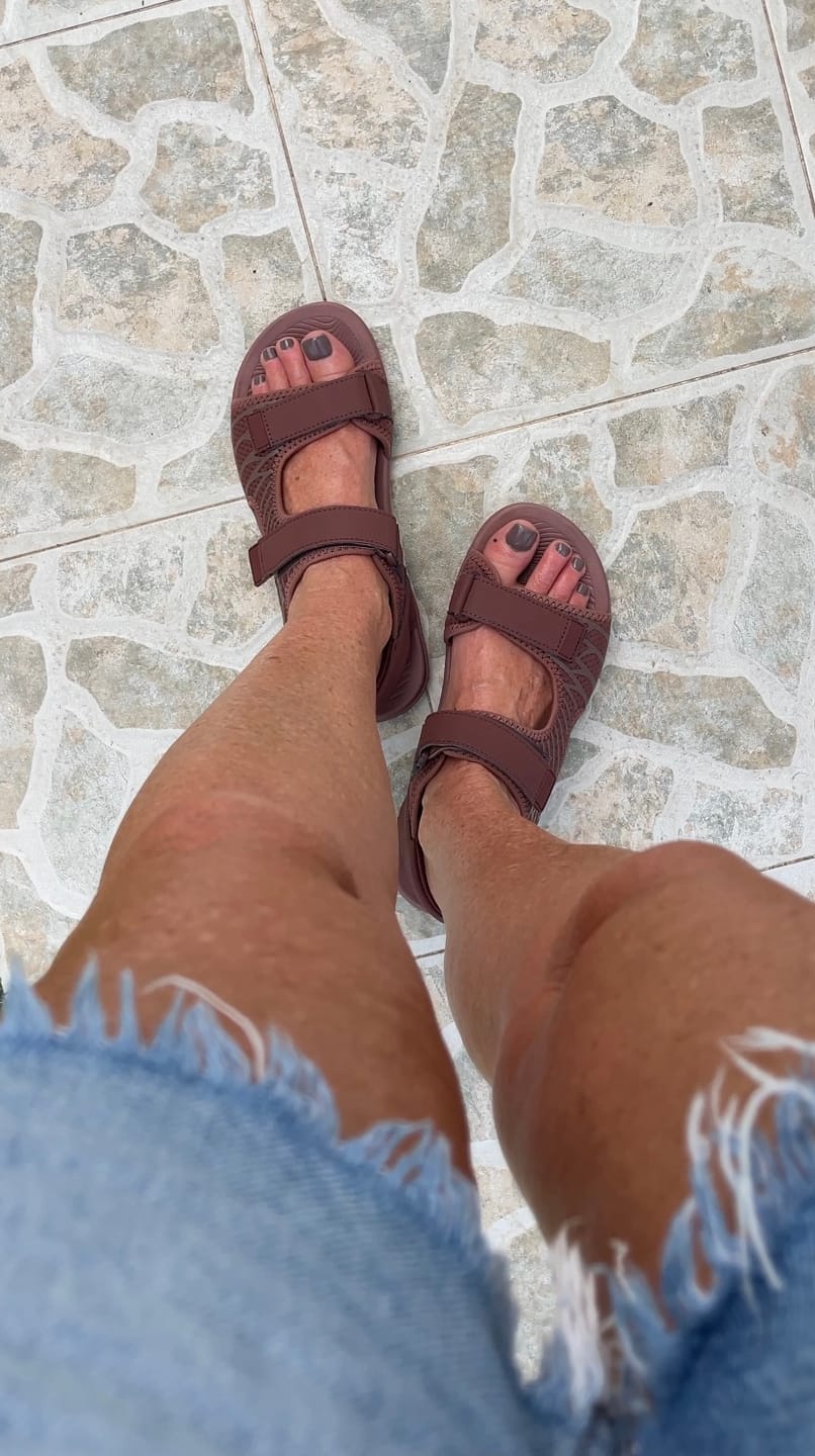 Customer photo review of HF Baresandals III – Ergonomic Footbed & Ultra-Lightweight Barefoot Sandals