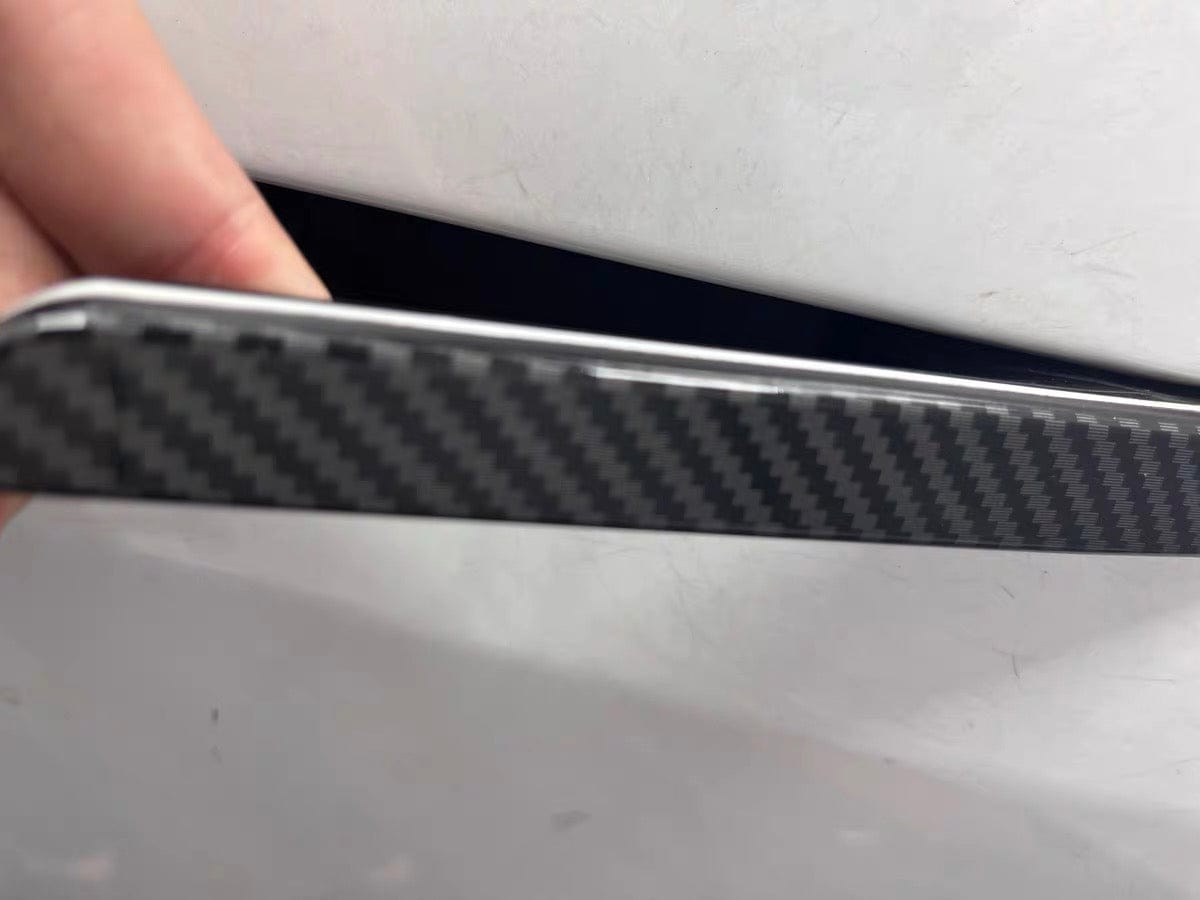 Customer photo review of Real Carbon Fiber Door Handle Covers For Model 3/3 Highland/Y/Y Juniper
