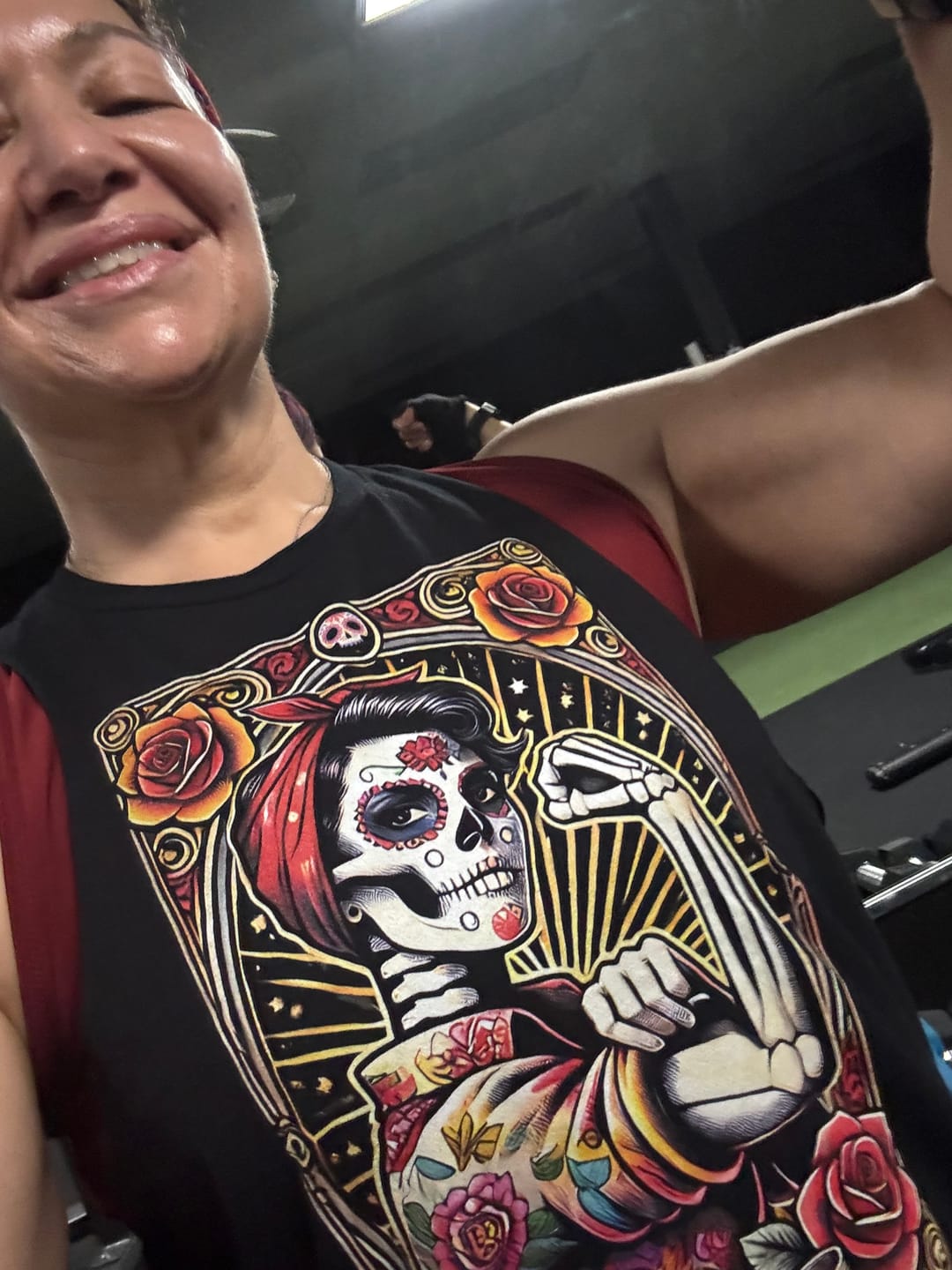 Customer photo review of Chingona Every Damn Day Loteria T-Shirt