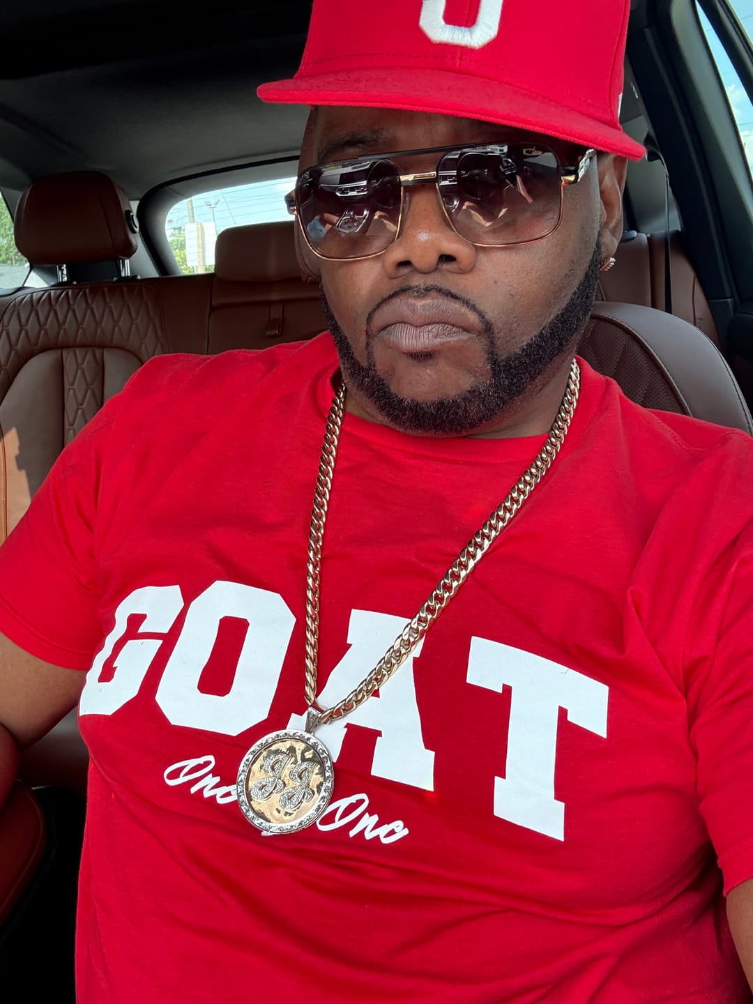 Customer photo review of Goat Tee (White Logo)