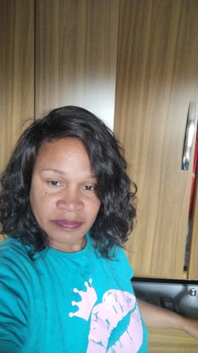 Customer photo review of Lace Front Cabelo Humano Diva Repartição Livre