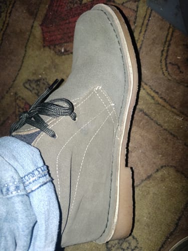Customer photo review of VESPA 7021 SUEDE VELLIE OLIVE