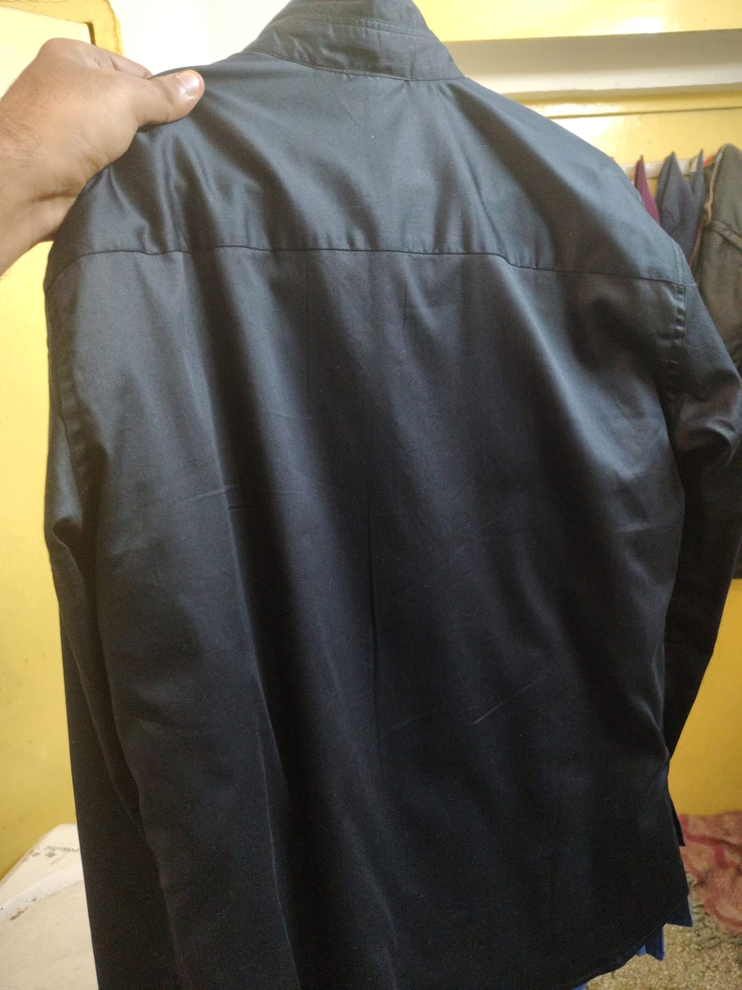 Customer photo review of Black Formal Shirt