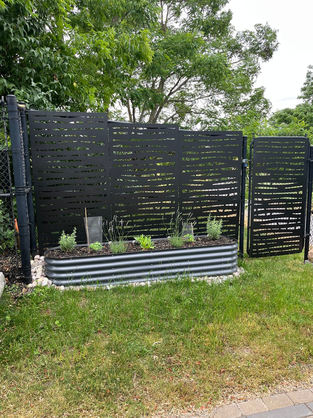 Customer photo review of Privacy Screen (Branch)