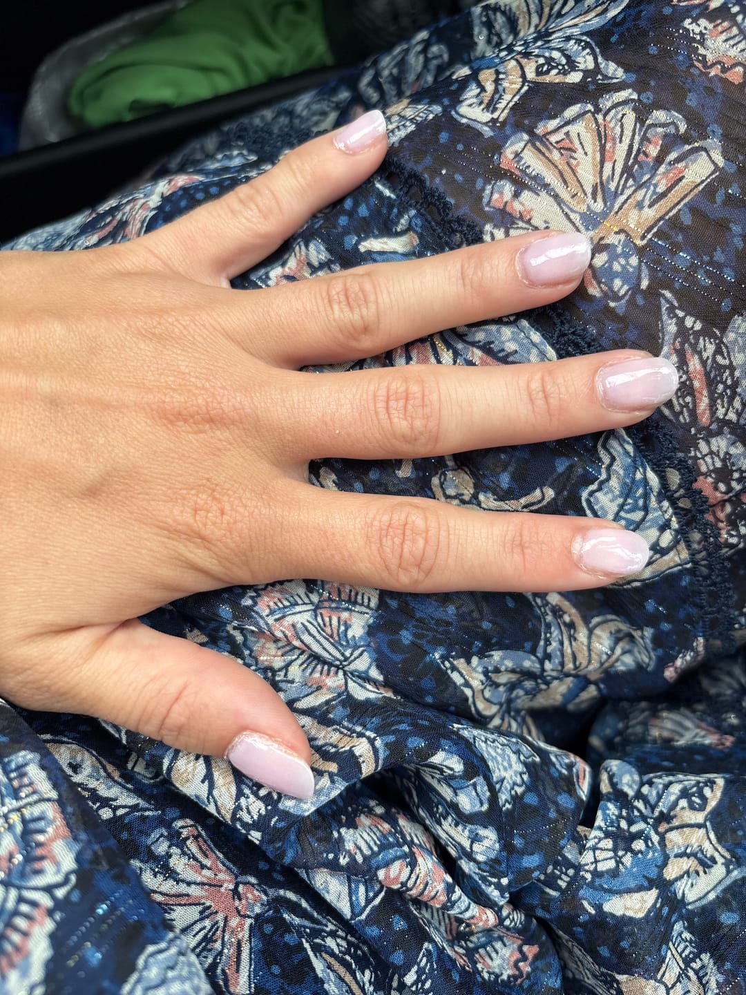 Customer photo review of Medium Pink Dipping Powder
