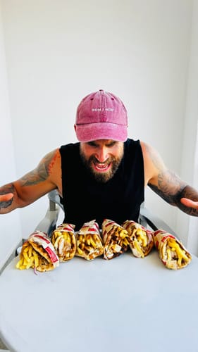 Customer photo review of CUSTOM WASHED CAP.