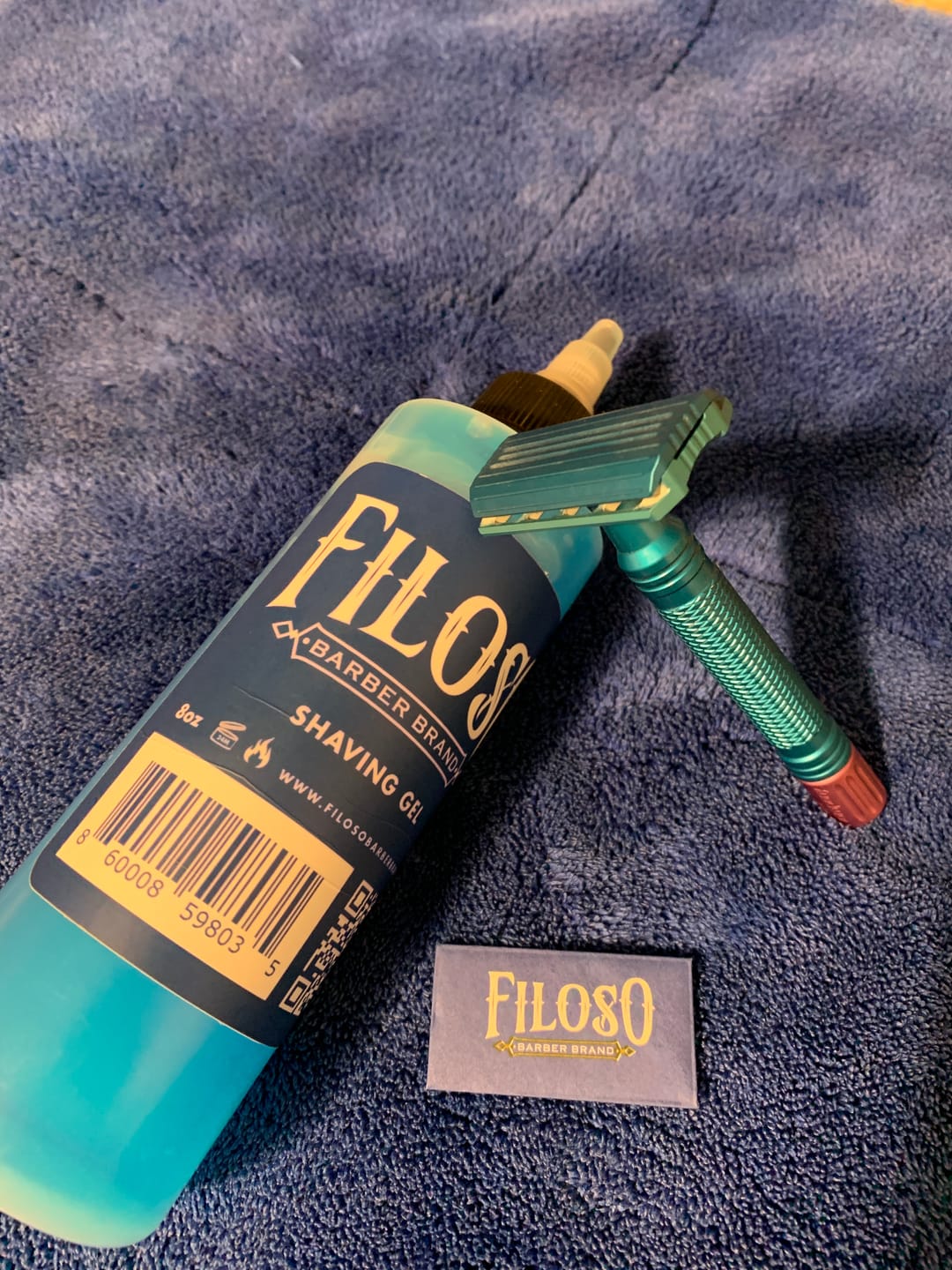 Customer photo review of Filoso Razor Blades