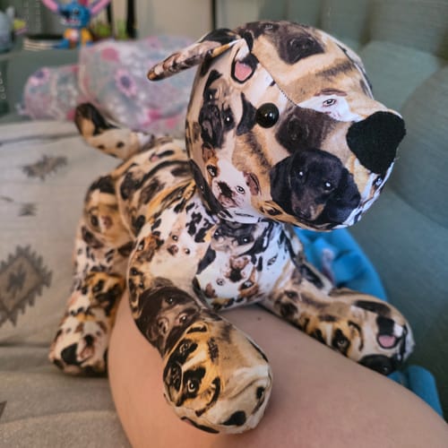 Customer photo review of 7 Exclusive Animal Pattern PDFs (Sent via Email)