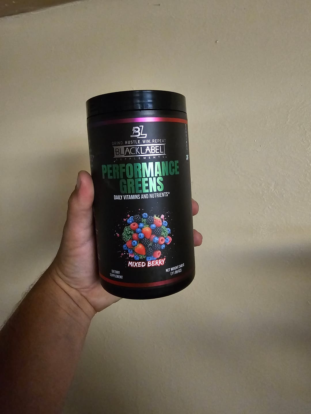 Customer photo review of PERFORMANCE GREENS