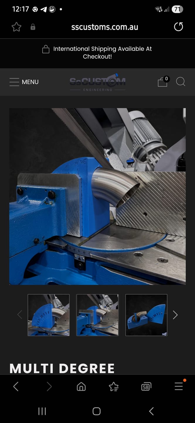 Customer photo review of Multi Degree Cutting Blocks