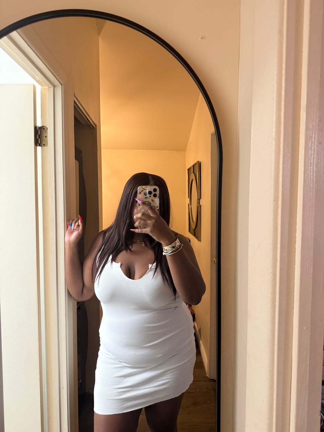 Customer photo review of TANK DRESS