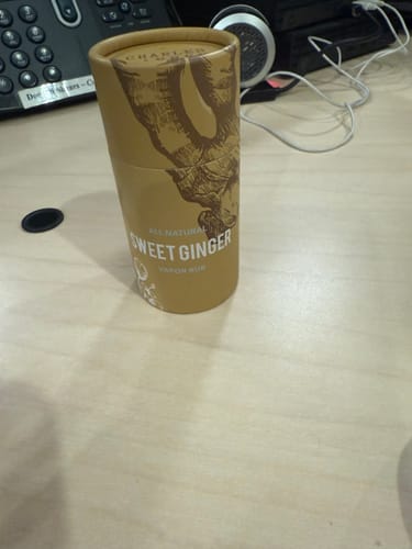 Customer photo review of Sweet Ginger Vapor Rub