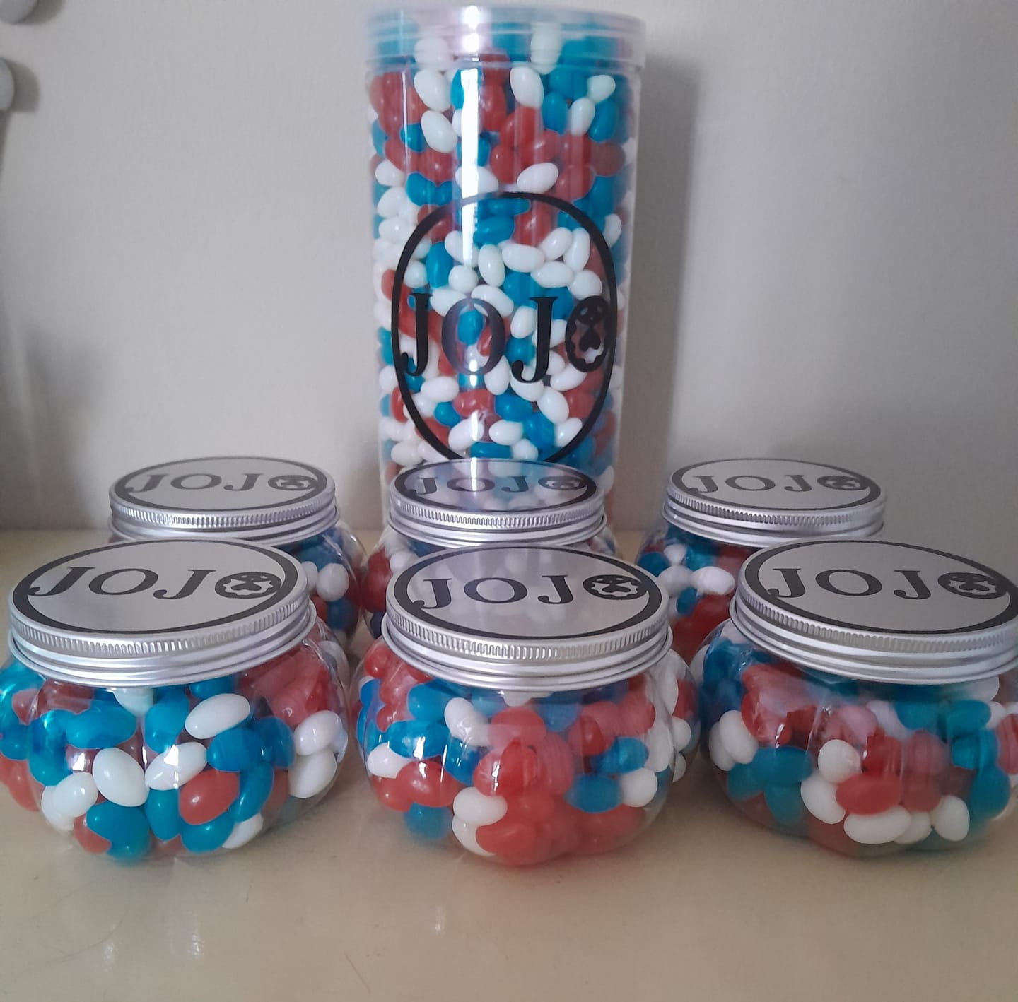Customer photo review of Jelly Beans - Blue Blueberry 1kg