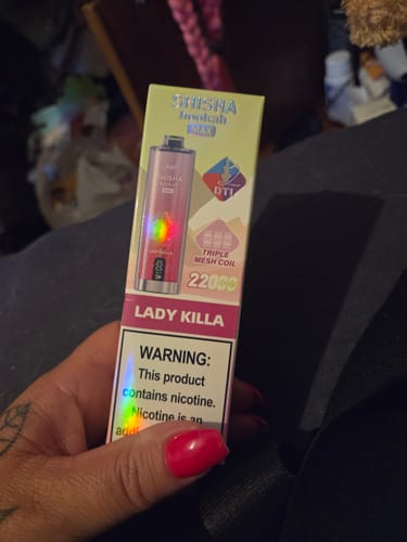 Customer photo review of JNR - Shisha Hookah Max 22K - Puff Jetable / Disposable - 2% nicotine