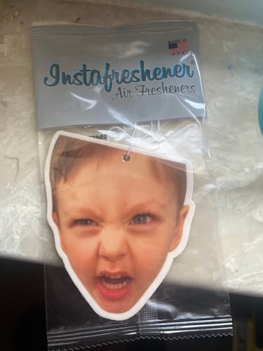 Customer photo review of Custom Shape Air Freshener