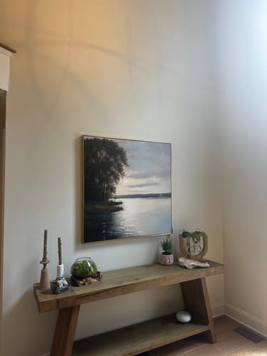 Customer photo review of Modern Abstract Painting #ABLS40