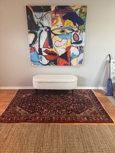 Customer review photo for Abstract Graffiti Art #GA020
