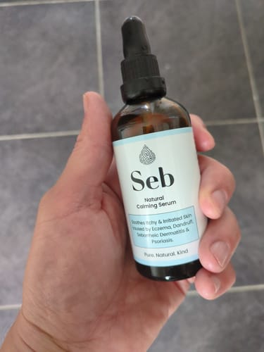 Customer photo review of Seb Natural Calming Serum