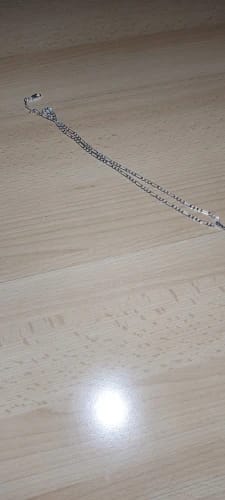 Customer photo review of Chaîne figaro (argent) 4mm