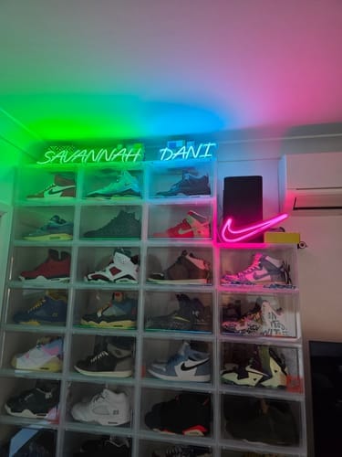 Customer photo review of Custom neon online