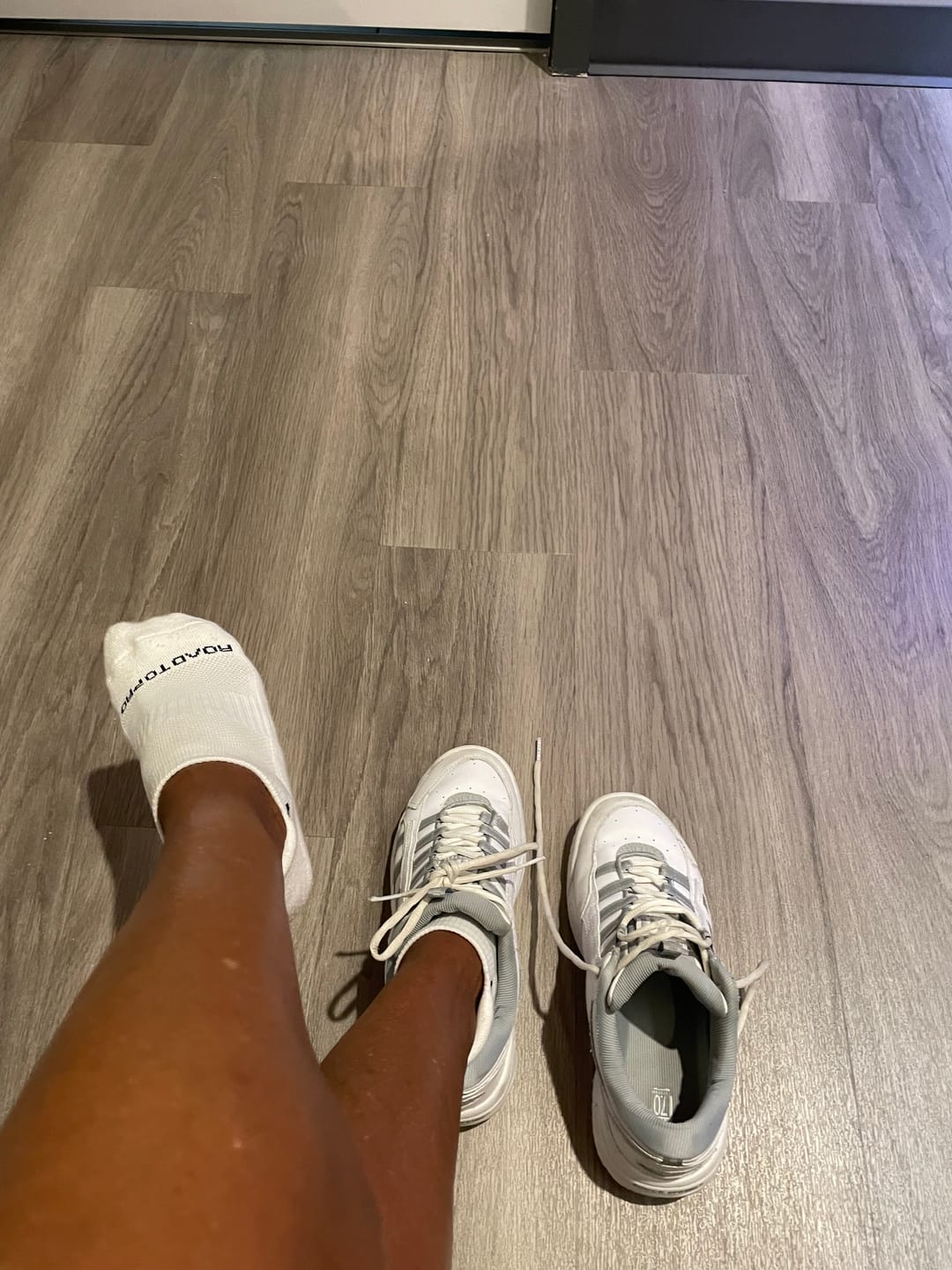 Customer photo review of NEW! 3-Pack RTP ULTRAGRIP V2 Dual sided Non-slip Technology Ankle Socks