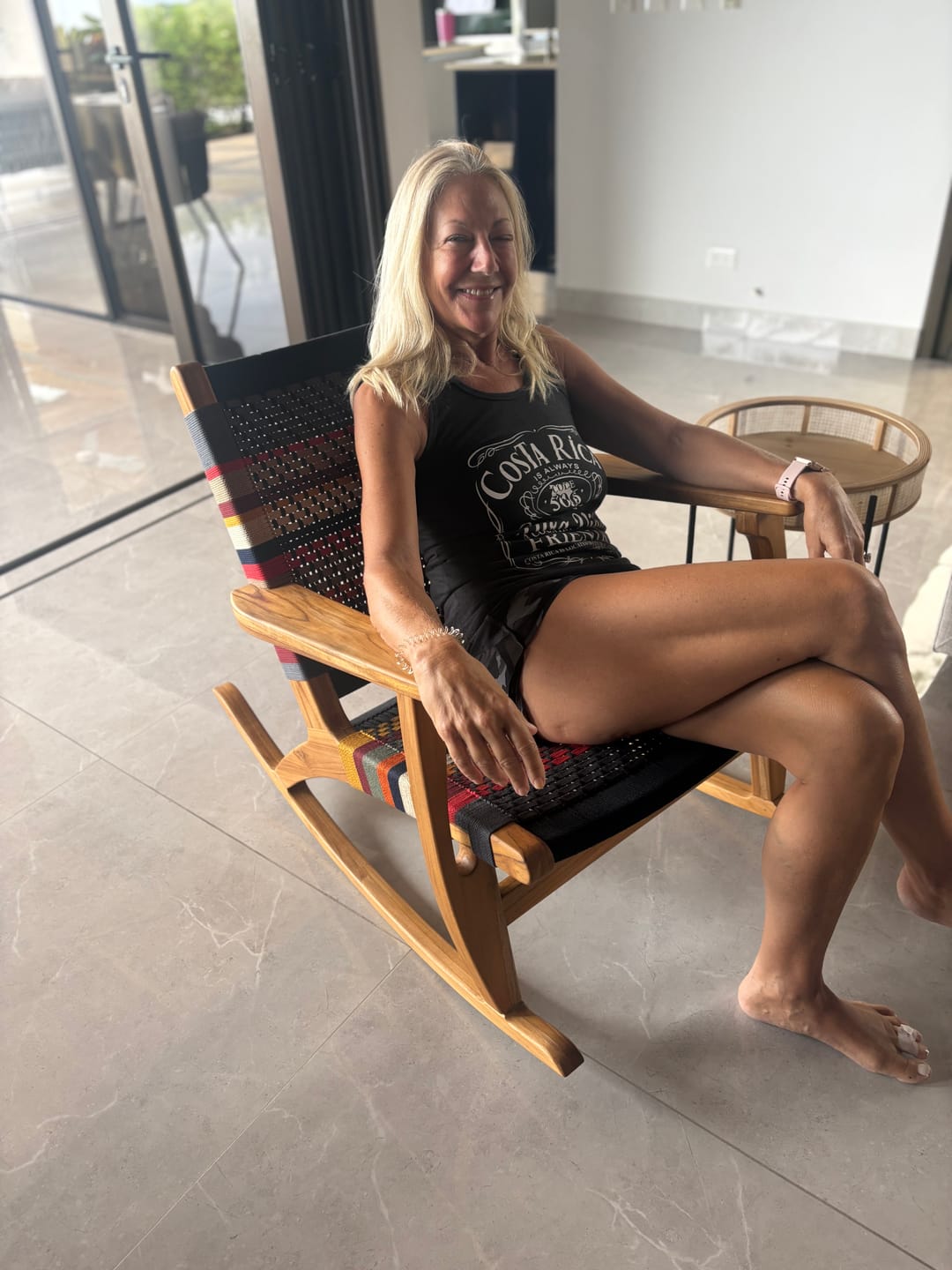 Customer photo review of Masaya Rocking Chair | San Geronimo Pattern