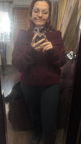 Customer photo review of SWEATER LINA BURDEO