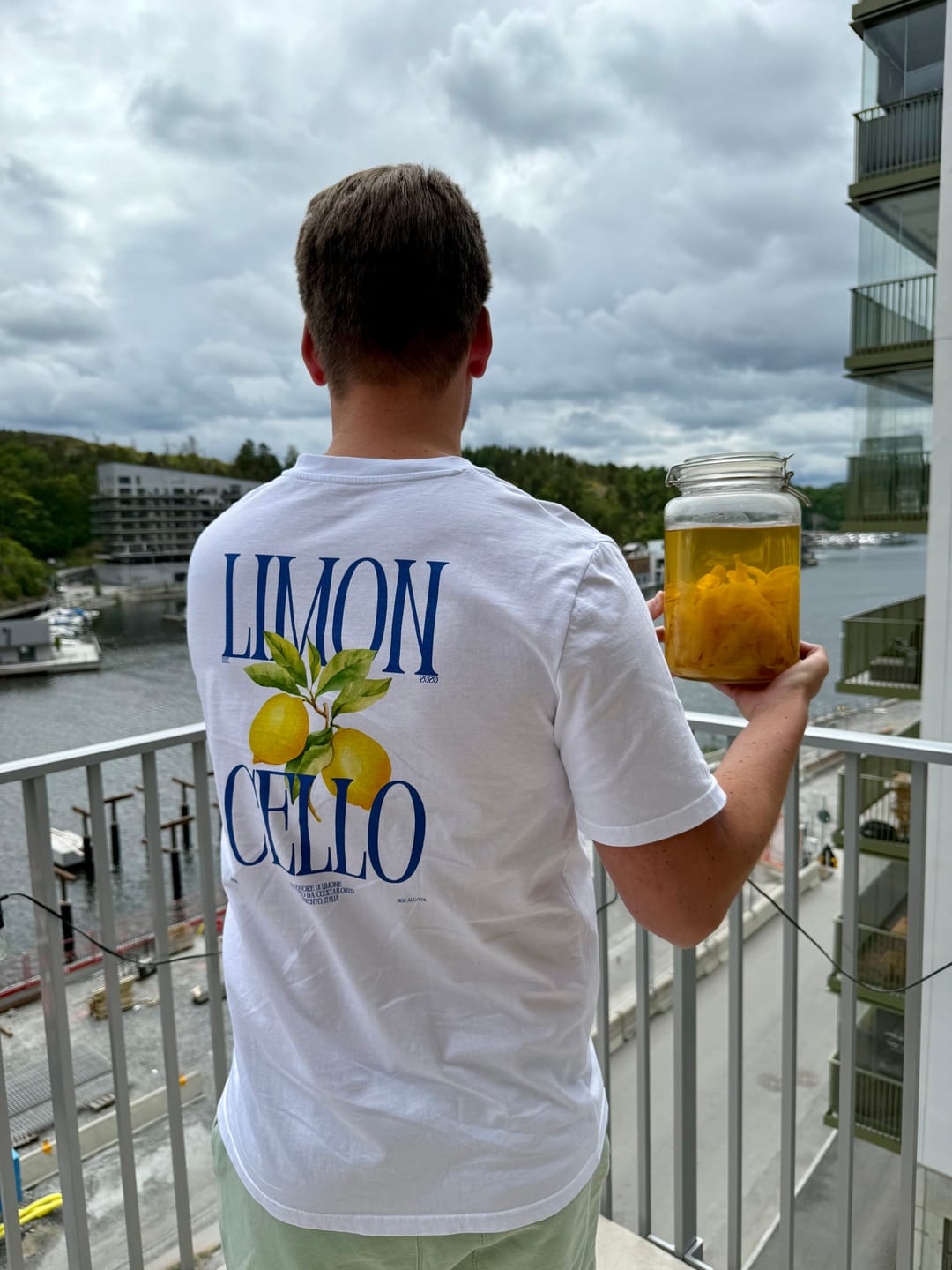 Customer photo review of The Limoncello organic t-shirt