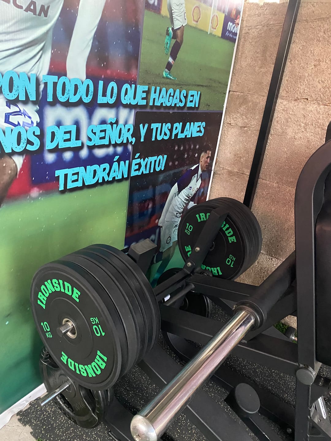 Customer photo review of Disco Olímpico Pro Bumper IRONSIDE (KG)